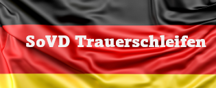 Trauerschleife breit SoVD