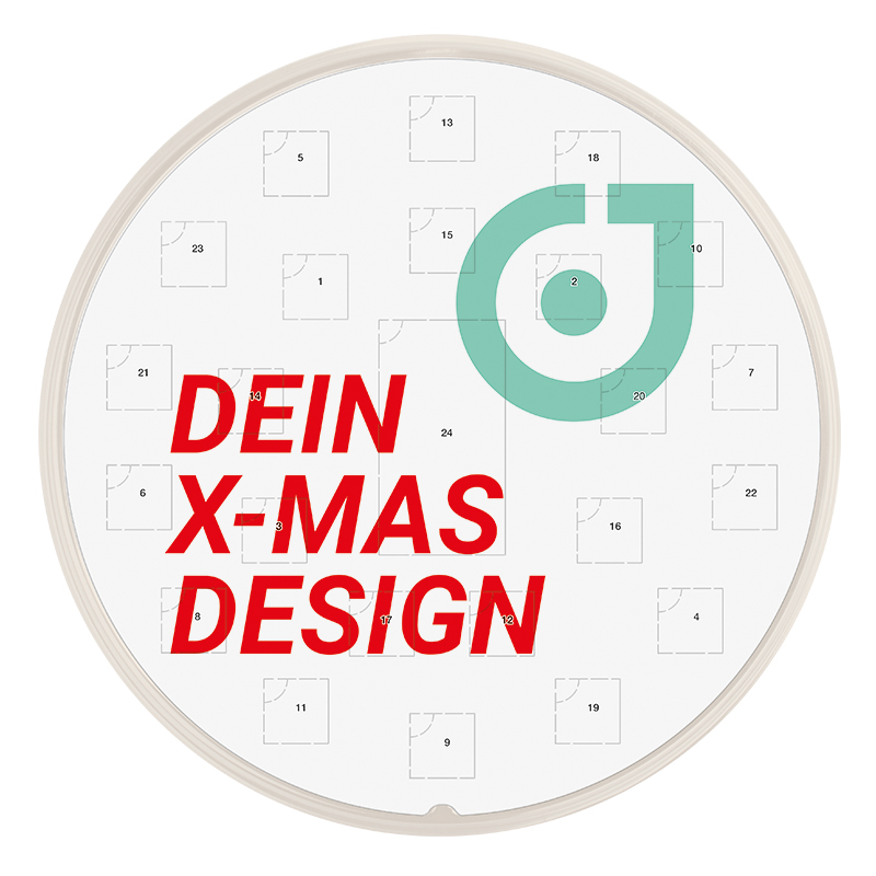 Adventskalender Rund Lind