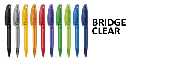 Kugelschreiber BRIDGE Clear