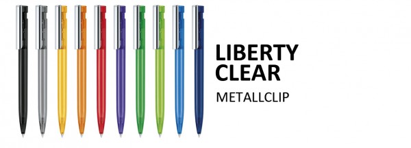 LIBERTY Clear-Metallclip